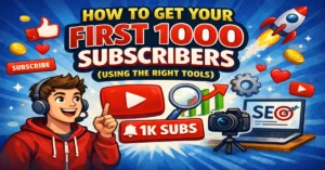 How to Get Your First 1000 Subscribers on YouTube